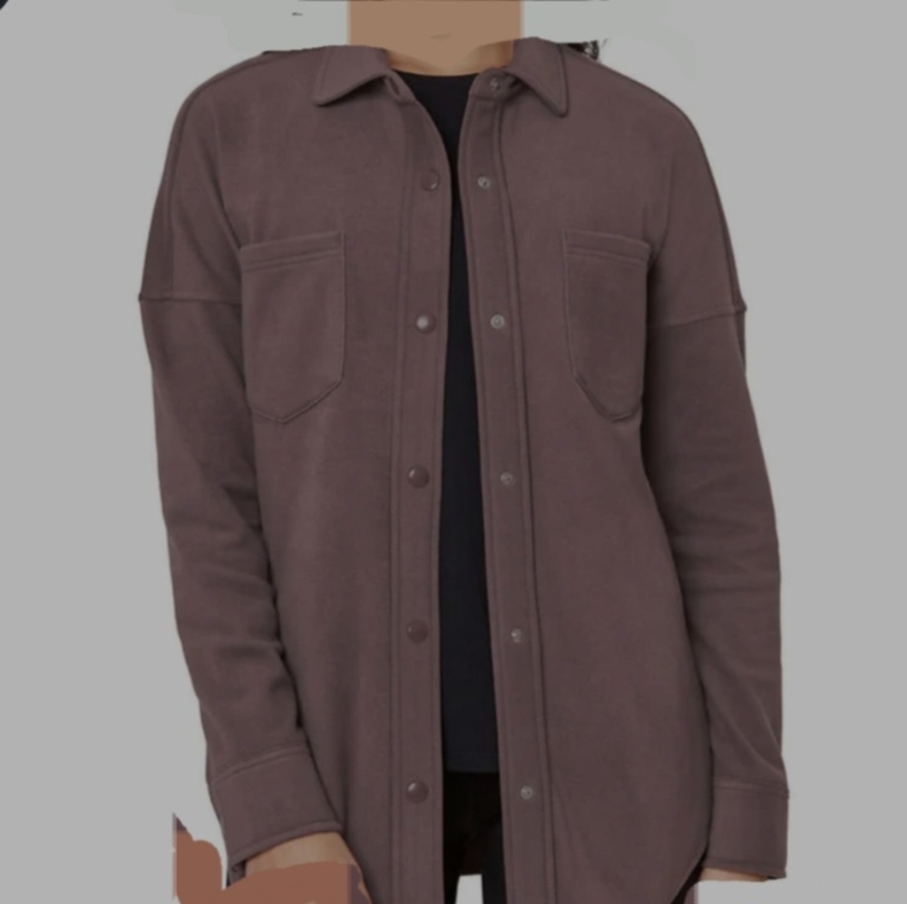 Mondetta Women's Button Down Shirt - Pink-brown  SKU C16
